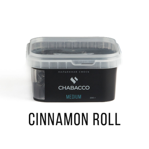 Кальянная смесь Chabacco Medium Cinnamon roll (Булочка с корицей) 200 г ТП