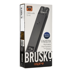 Pod система Brusko Favostix 1000 mAh Черный синий градиент