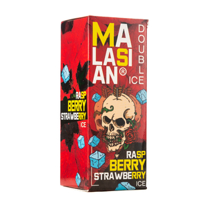 MK Жидкость Malasian Double Ice Raspberry Strawberry (Клубника Малина) 2% 30 мл PG 50 | VG 50