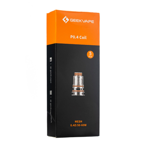 Упаковка испарителей Geek Vape Aegis P 0.4 ohm (В упаковке 5 шт)