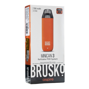 Pod система Brusko minican 3 700 mAh Оранжевый