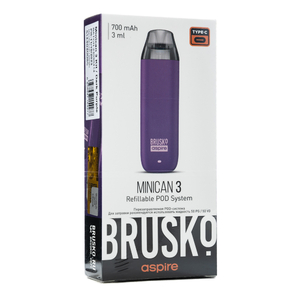 Pod система Brusko minican 3 700 mAh Темно Фиолетовый