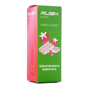 MK жидкость Rush Strong Земляника Жвачка 30ml  PG 40 | VG 60 (Фулфилмент)