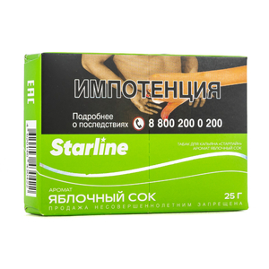 Табак Starline Яблочный Сок 25 г