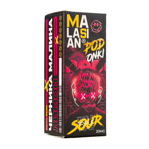 MK Жидкость Malasian X Podonki Triple Sour (Черника малина лимон) 2% 30 мл PG 50 | VG 50